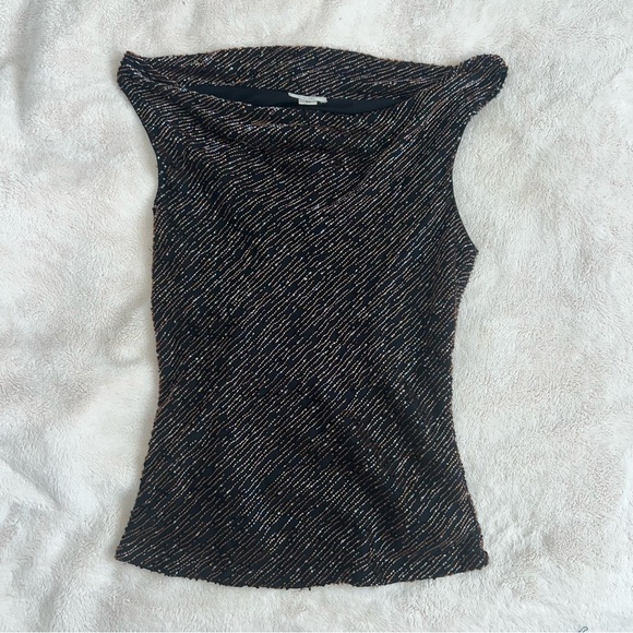 Cache Beaded Cowl Neck Tank - Picture 9 of 10